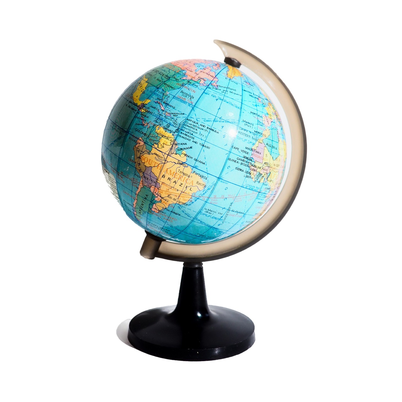 Plastic base globe