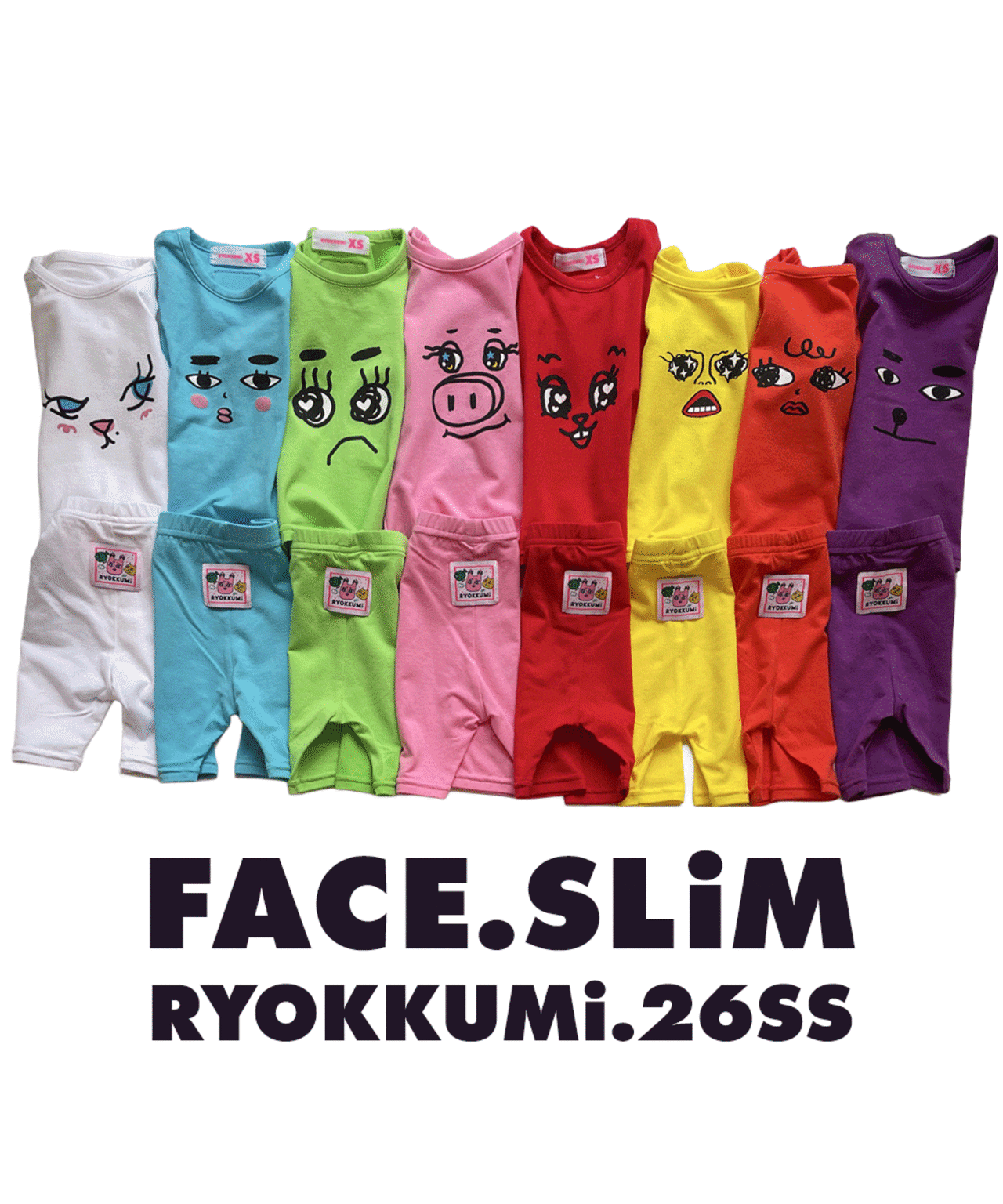 FACE SLIM T - White