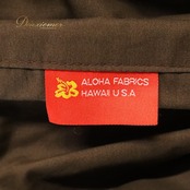 フラダンス 衣装 ALOHA FABRICS アロハファブリック パウスカート ブラウン系 植物柄 ダンサー柄 踊り子 ハワイアンプリント ハワイアン アロハ フラ ダンス レッスン 練習 シングル スカート フレア 茶 ベージュ系 華やか かわいい おしゃれ 上品 大人っぽい 練習着