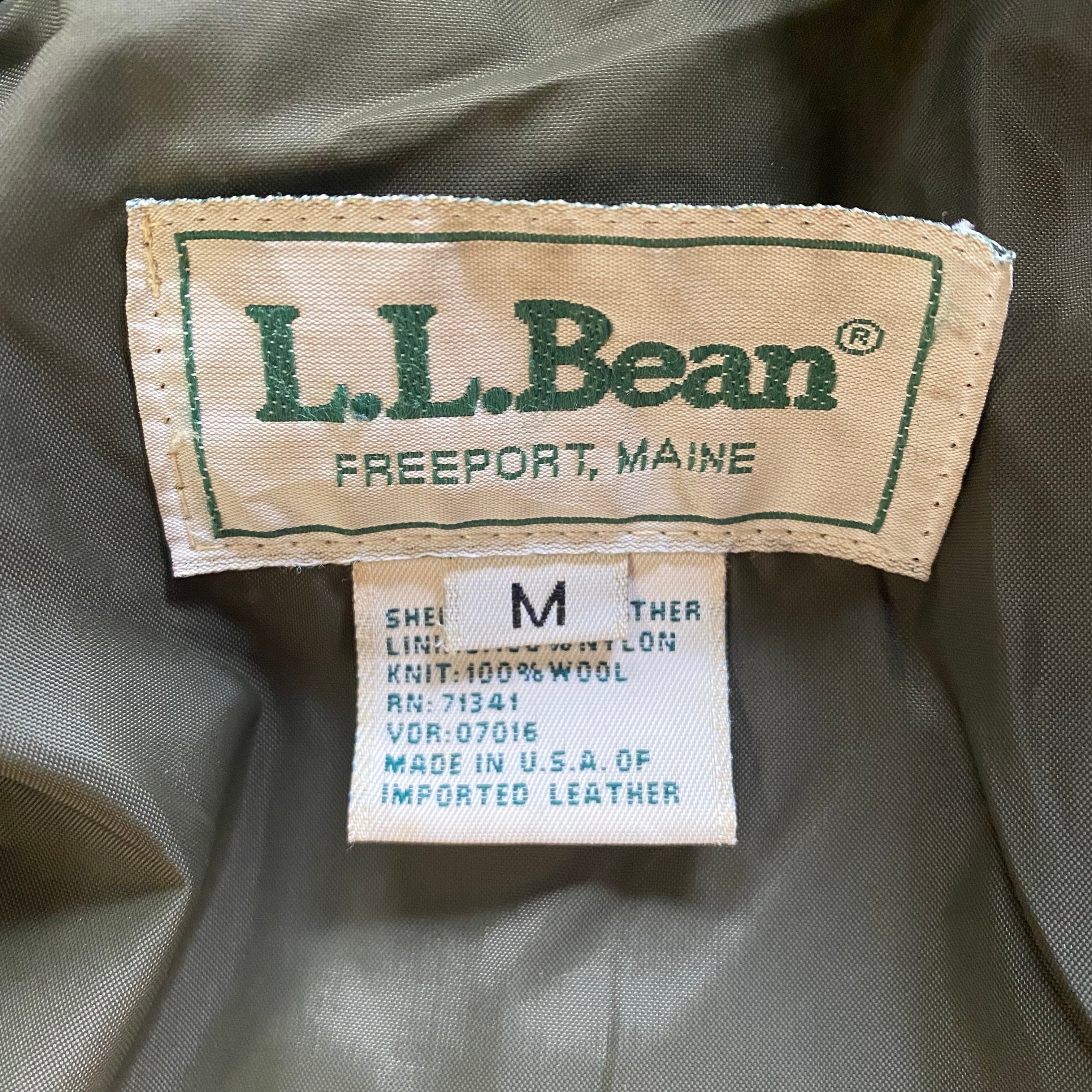 年代 ビンテージ USA製 L.L.Bean エルエルビーン Aタイプ