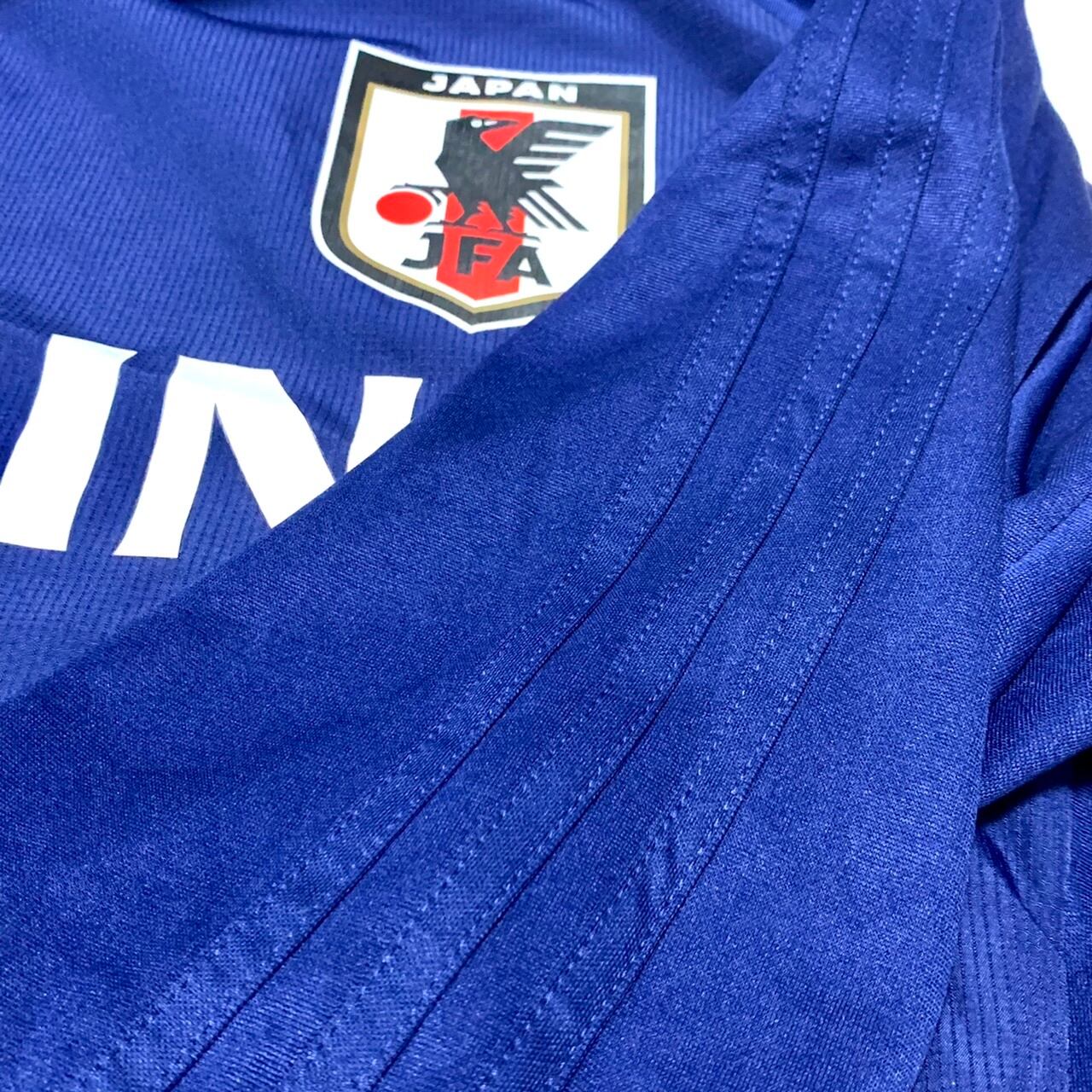 支給品】adidas サッカー日本代表 ピステ トレーニングウェア 南野拓実