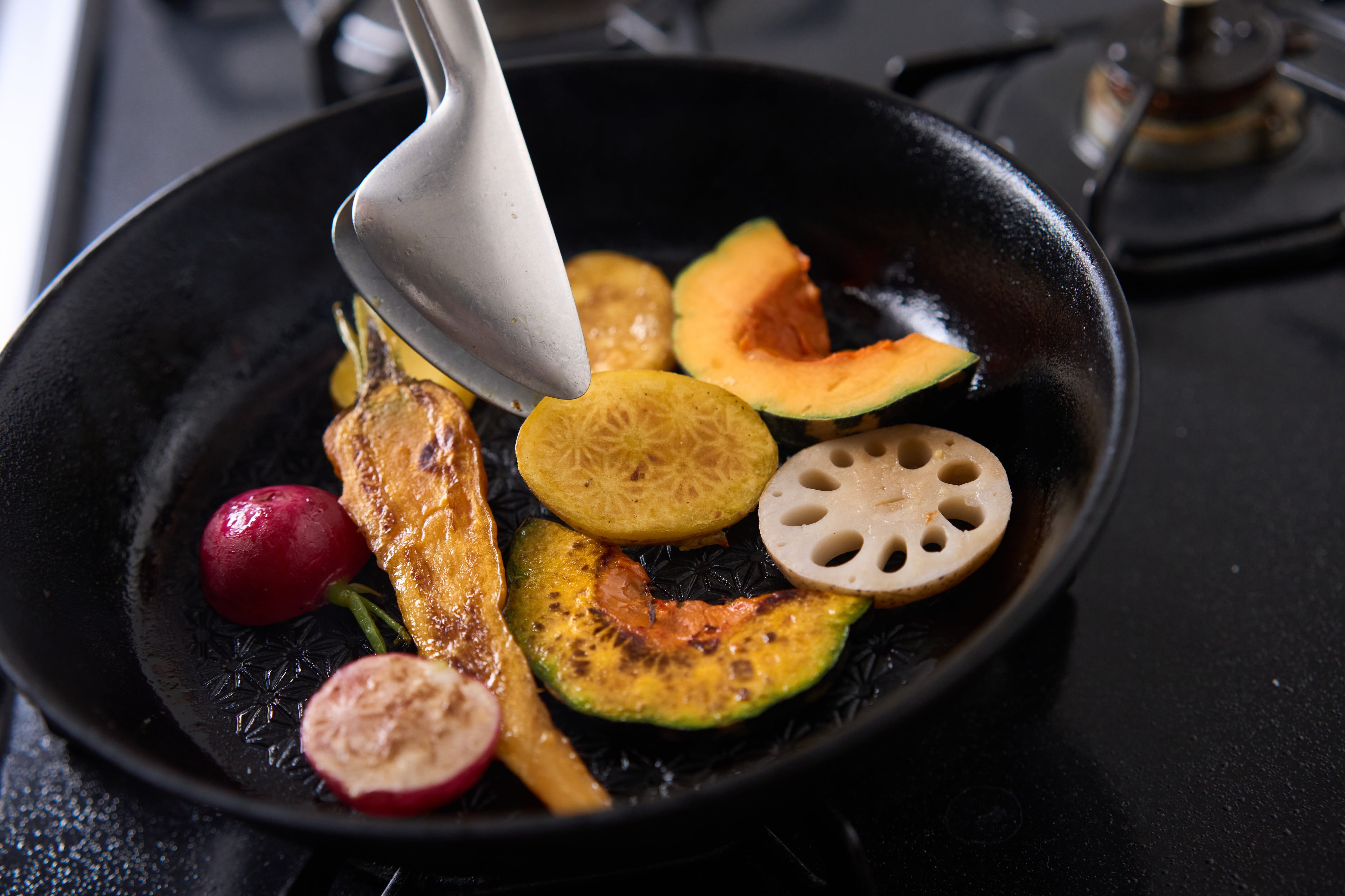 南部鉄器 フライパン「麻の」 22cm | 1848年創業 南部鉄器工房及富