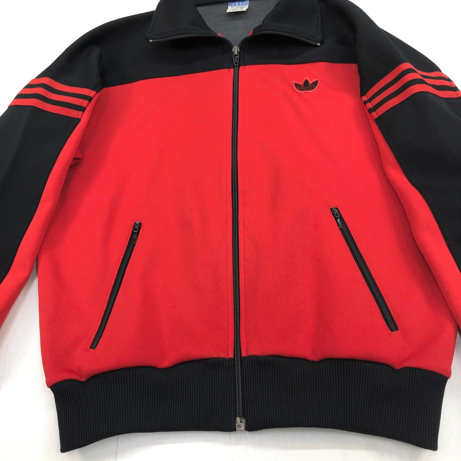 adidas ヴィンテージ 西ドイツタグ トラックジャケット サイズ6 ADIDAS アディダス 70- 80年代 デサント製 西ドイツタグ トラック