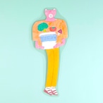 【ひろせべに】しおり「yogurt」