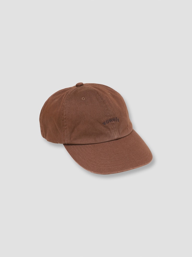 VOWELS CLASSIC LOGO CAP BROWN VO-26SS-AC061
