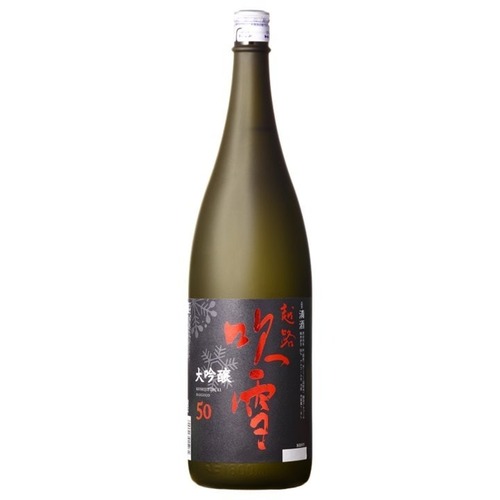 越路吹雪 大吟醸50 1800ml 日本酒 お酒 新潟 高野酒造