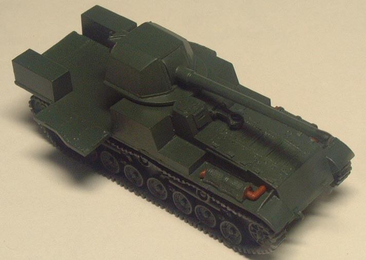 JP-0711 試製十糎対戦車自走砲 カト Prototype 10Cm Antitank