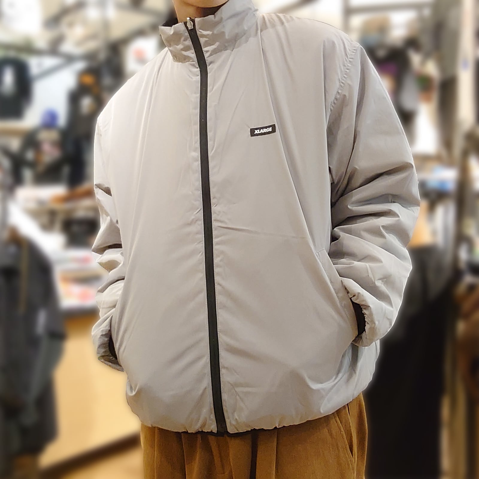 XLARGE（エクストララージ）REVERSIBLE QUILTED JACKET 101233021003