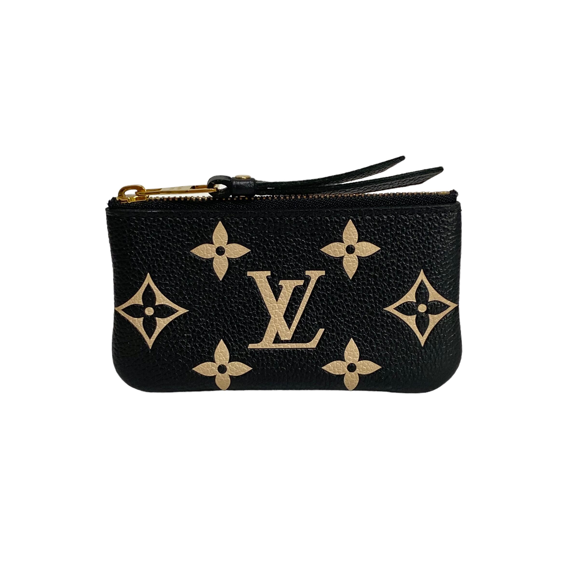 LOUIS VUITTON モノグラム アンプラント ポシェット クレ レザー