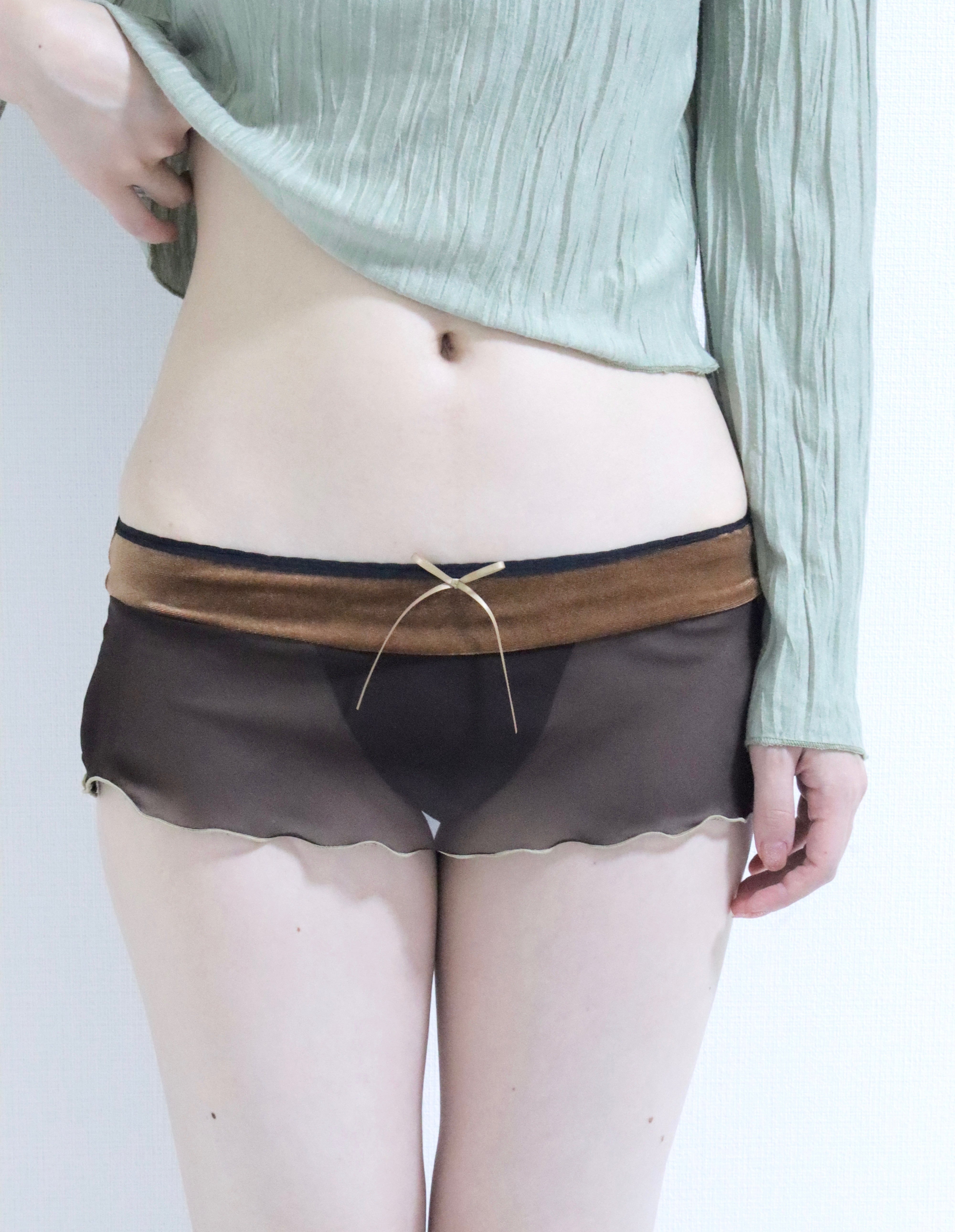 chiffon panties F