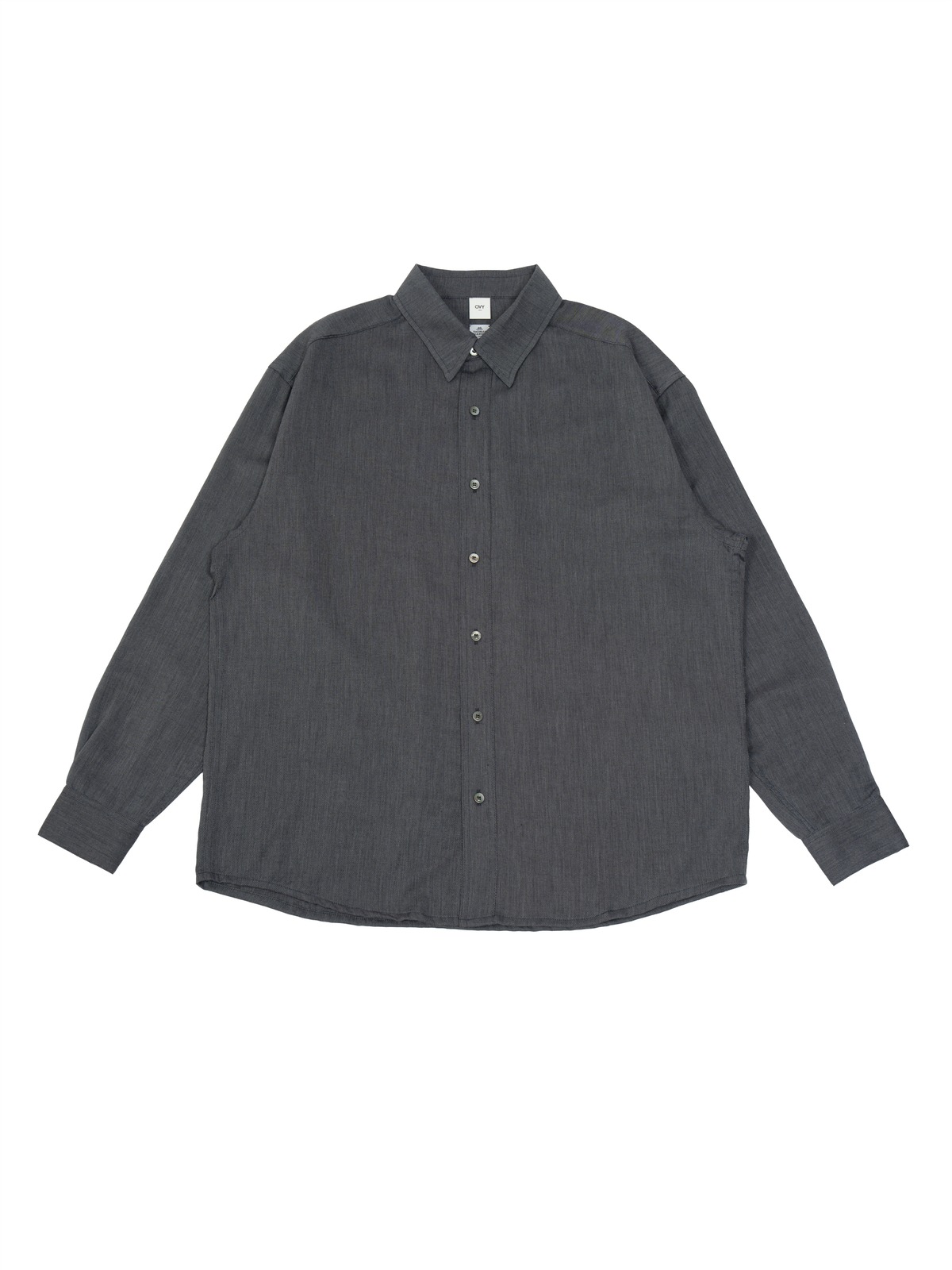 THOMAS MASON Cotton Cashmere Relax Shirt(gray) | OVY