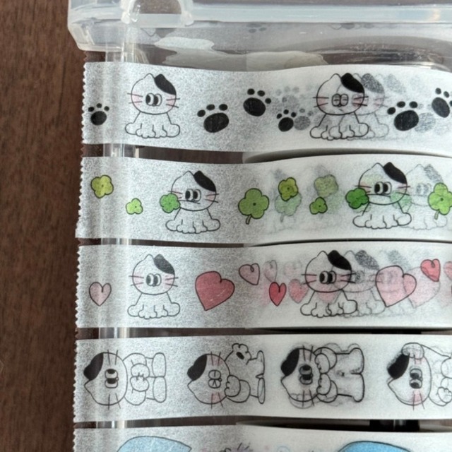 ★予約 KEYKEYMADE 〔masking tape -ふわふわ 3種類-〕