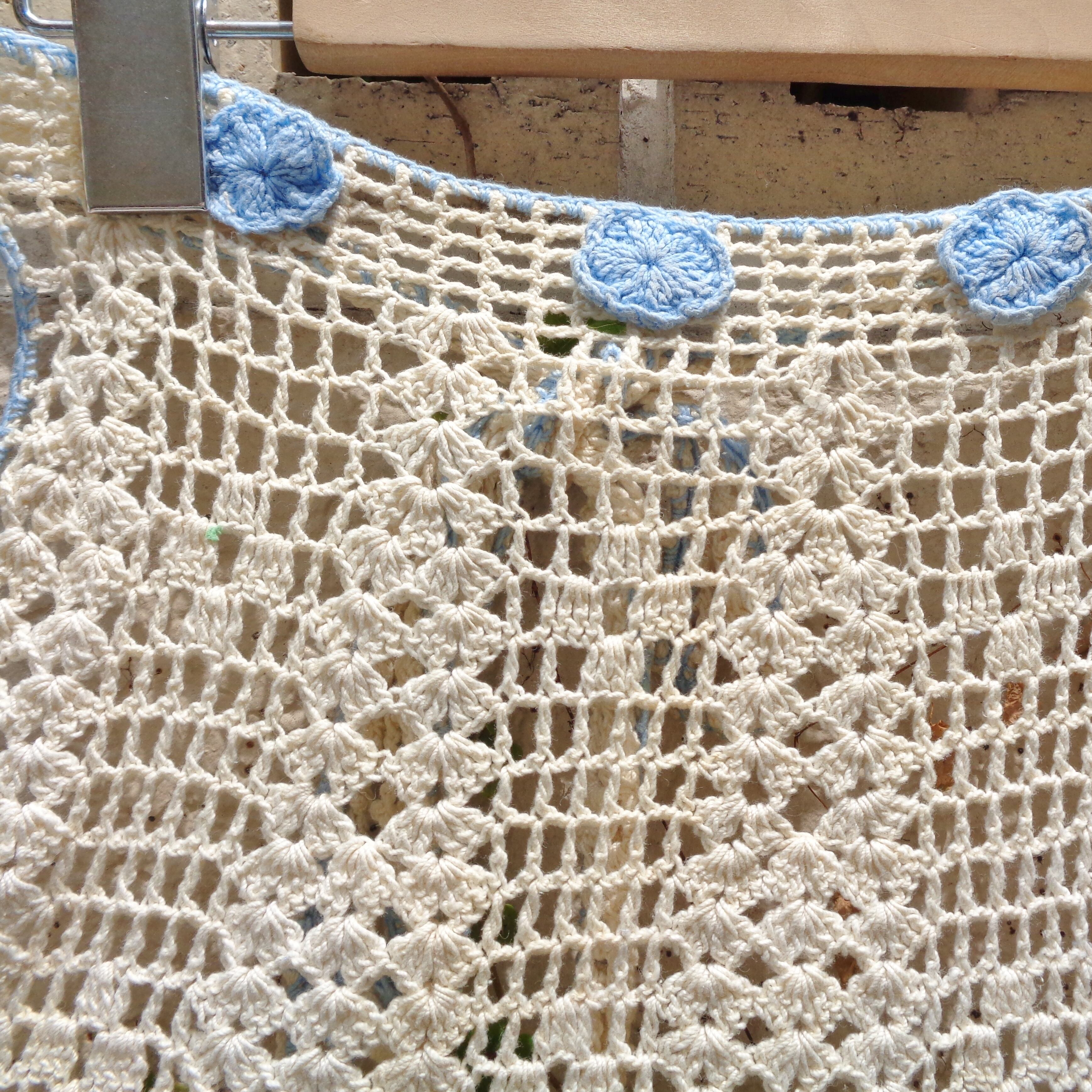 Vintage crochet apron／ヴィンテージ かぎ編み エプロン | BIG TIME