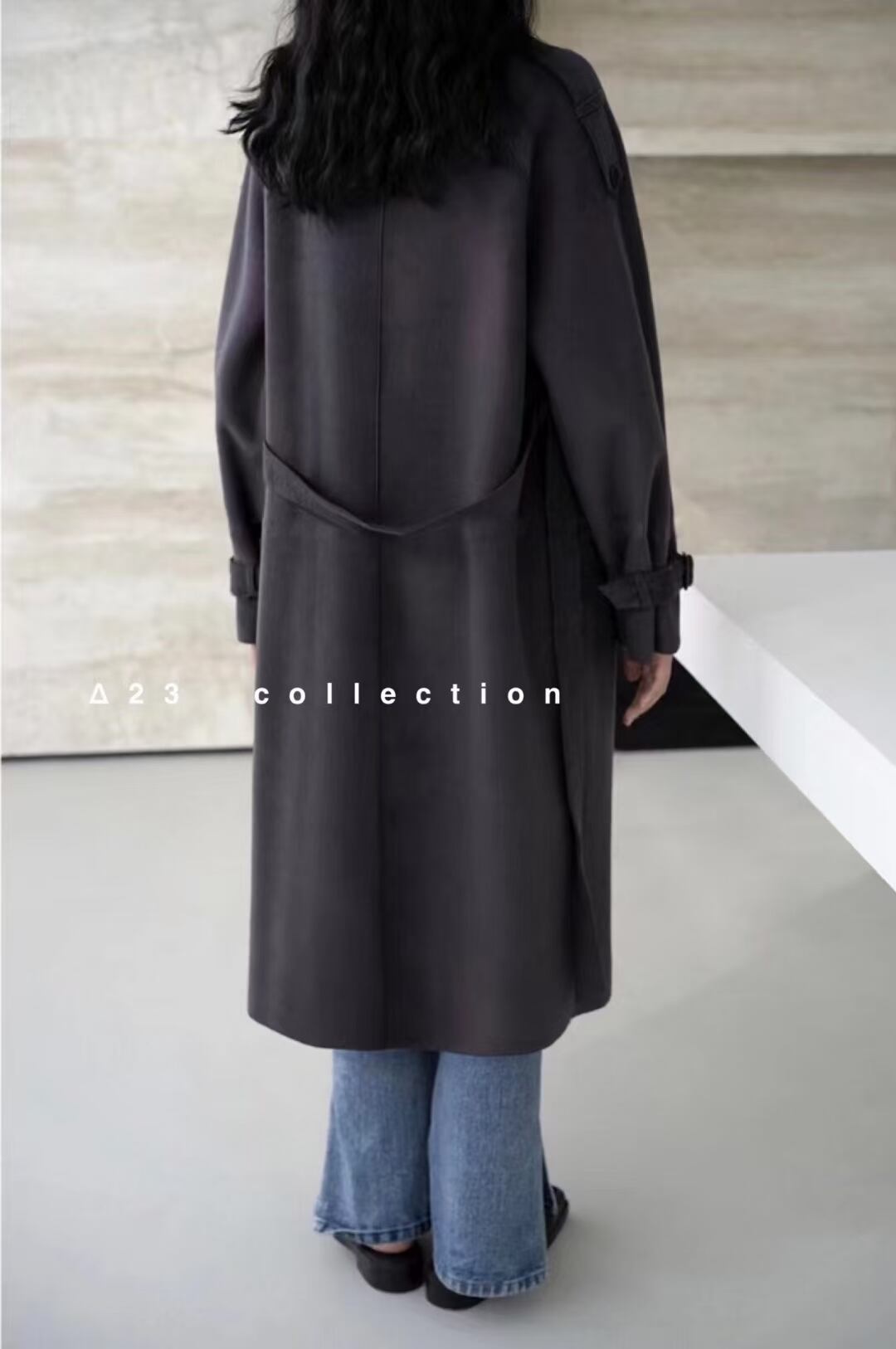 シンプルトレンチコート　AJ33172-J03