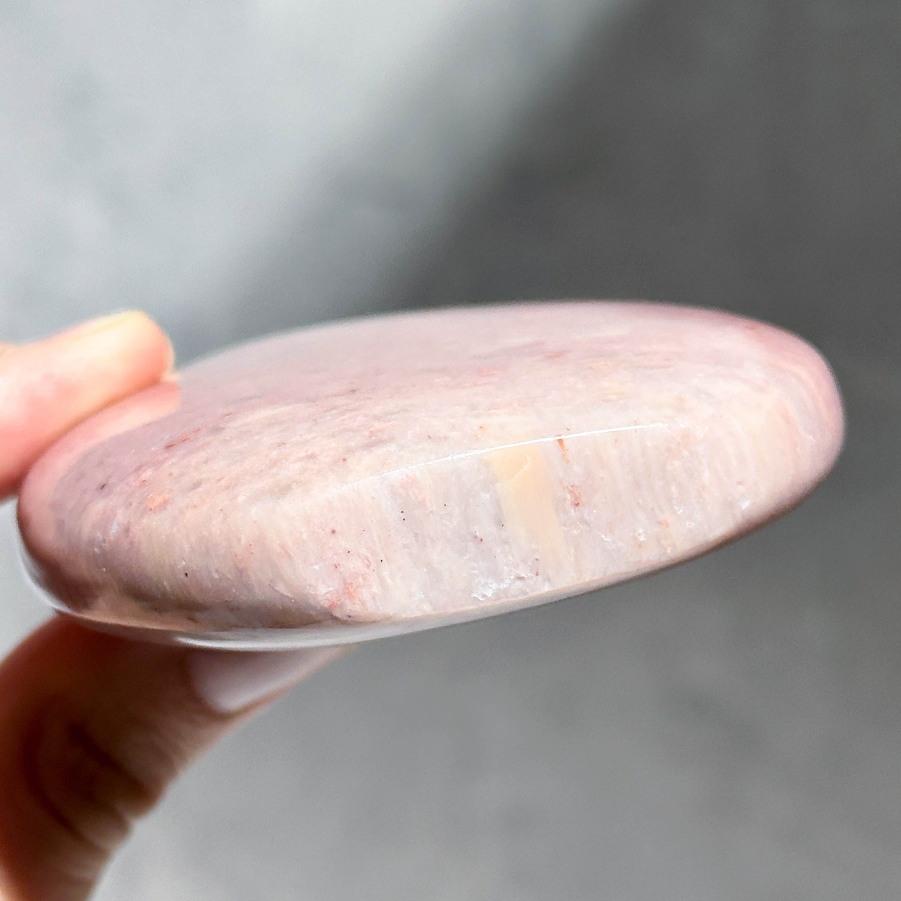 ピンクペトリファイドウッド しずく型42◇ Pink Petrified Wood