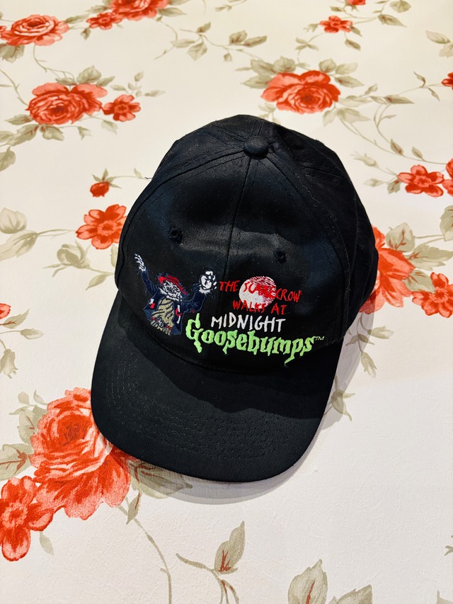 【KIDS vintage】   Goose Bumps cap.　size:57cm