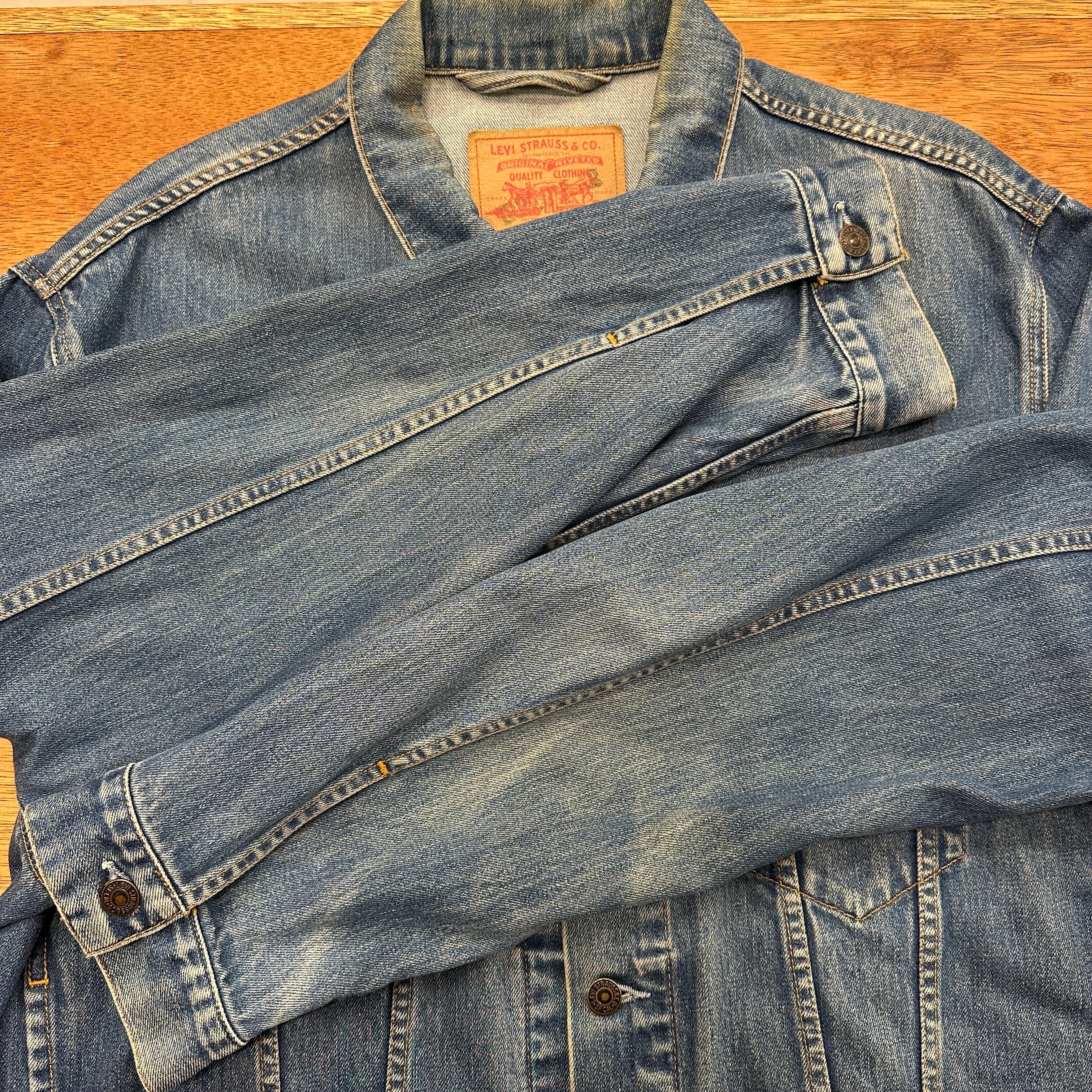 LEVI'S DENIM JACKET 70550 XXL ⑧ | safarionline