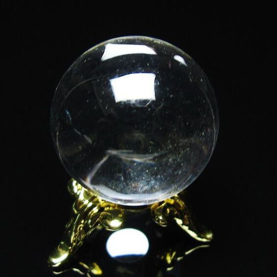 水晶 丸玉 23mm 一点物 おまかせ便 141-7671