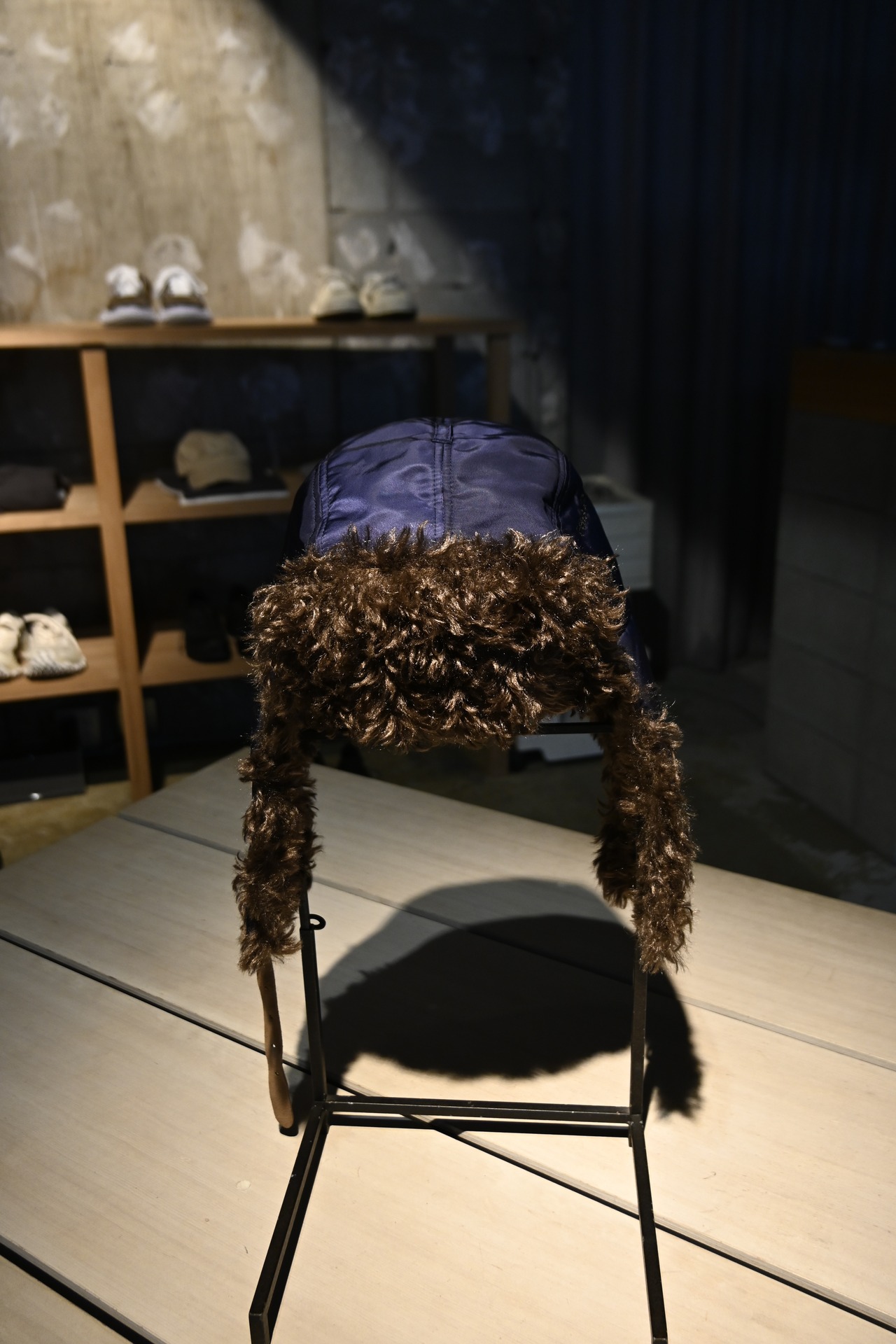 【26AW | UNISEX】Feng Chen Wang フェンチェンワン / キャップ / CAT EARFLAP NAVY BLUE HAT / FUF22AC27BR - 5