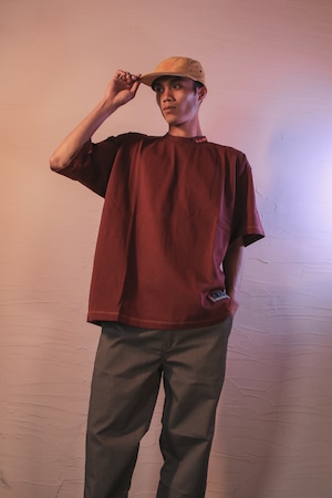 "MADE IN JAPAN" Original Cut & Sewn TYPE-01 S/S [BURGUNDY]