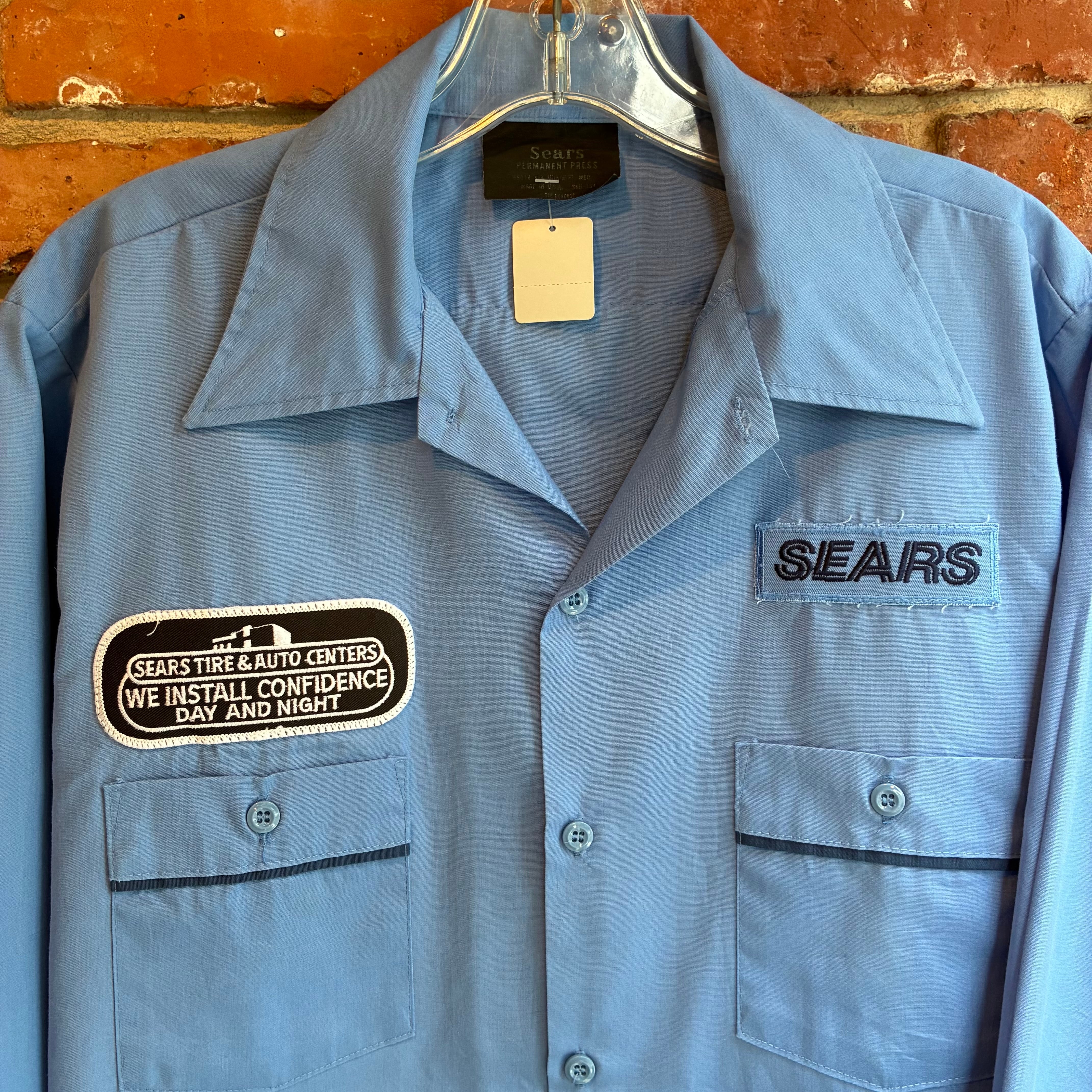 70s SEARS work shirt(made in USA) | 仙台 古着屋 ShuShuBell online