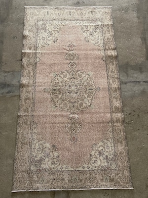 【送料込み】vintageヴィンテージ トルコラグ イスパルタ絨毯 TRB4212