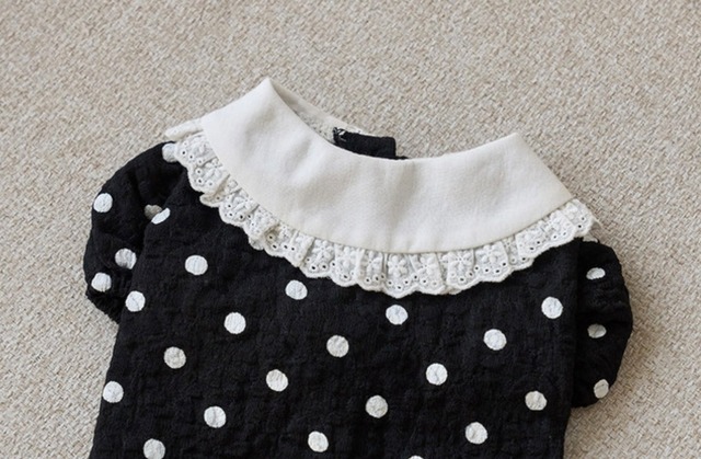 Dot Blouse(black)