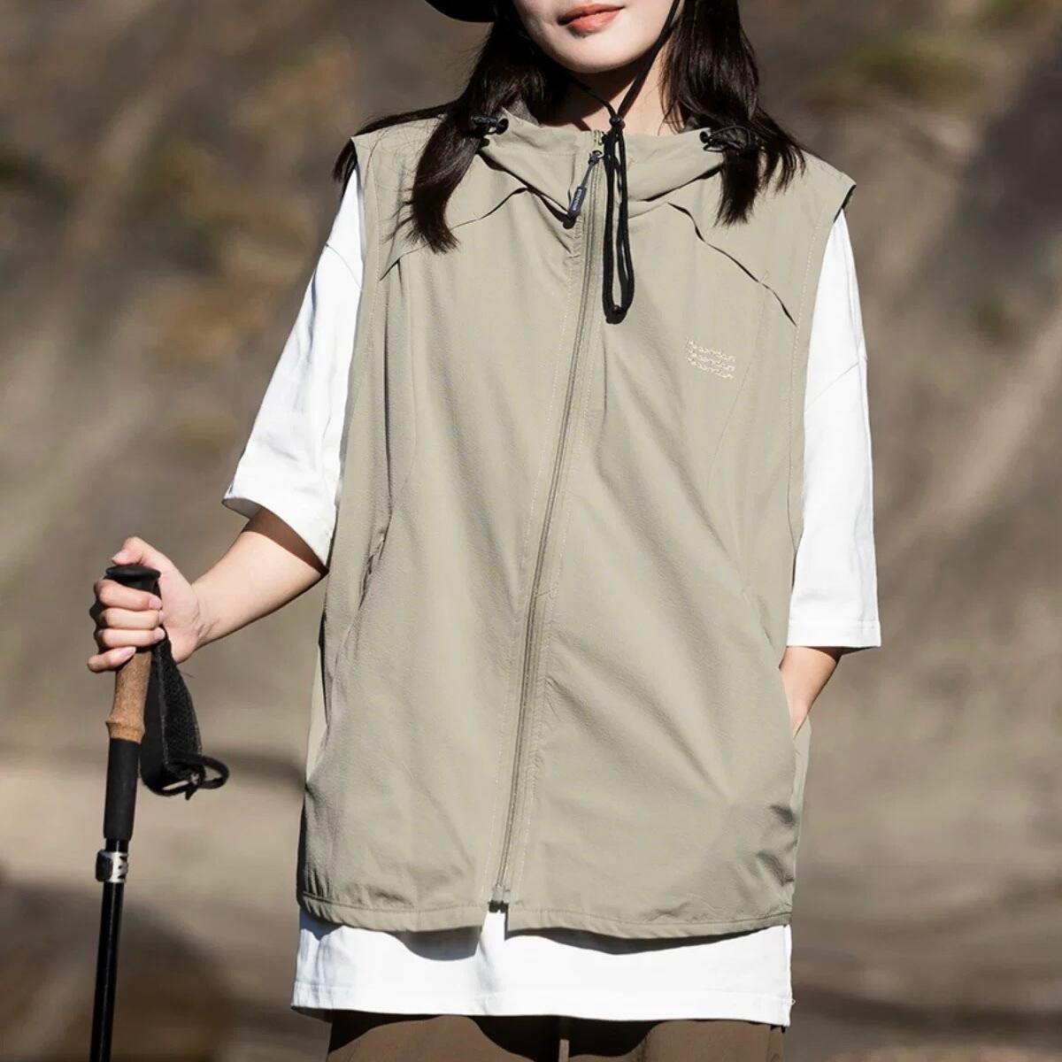 Black&White イエロー ジップアップベスト Black&White イエロー ジップアップベスト 【公式通販】