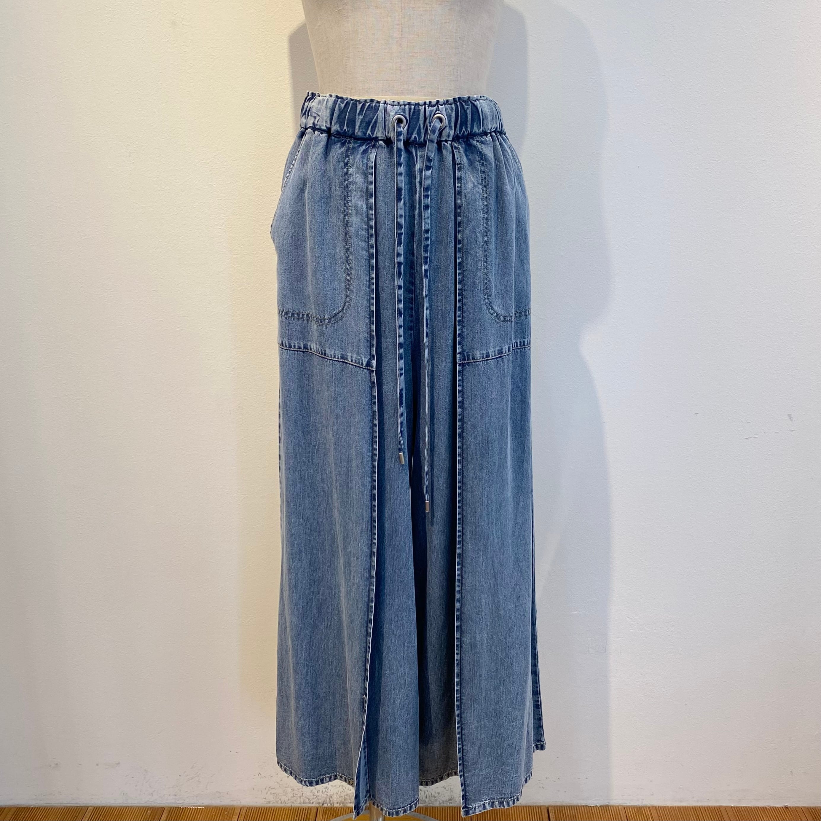 CYNICAL / テンセルデニムワイドパンツ 612-96023 | BENE COLLECTION