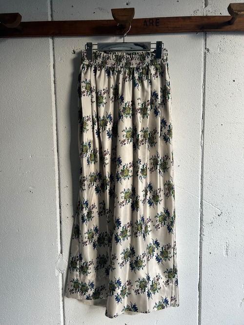 FUMIETANAKKA  flower satin pants
