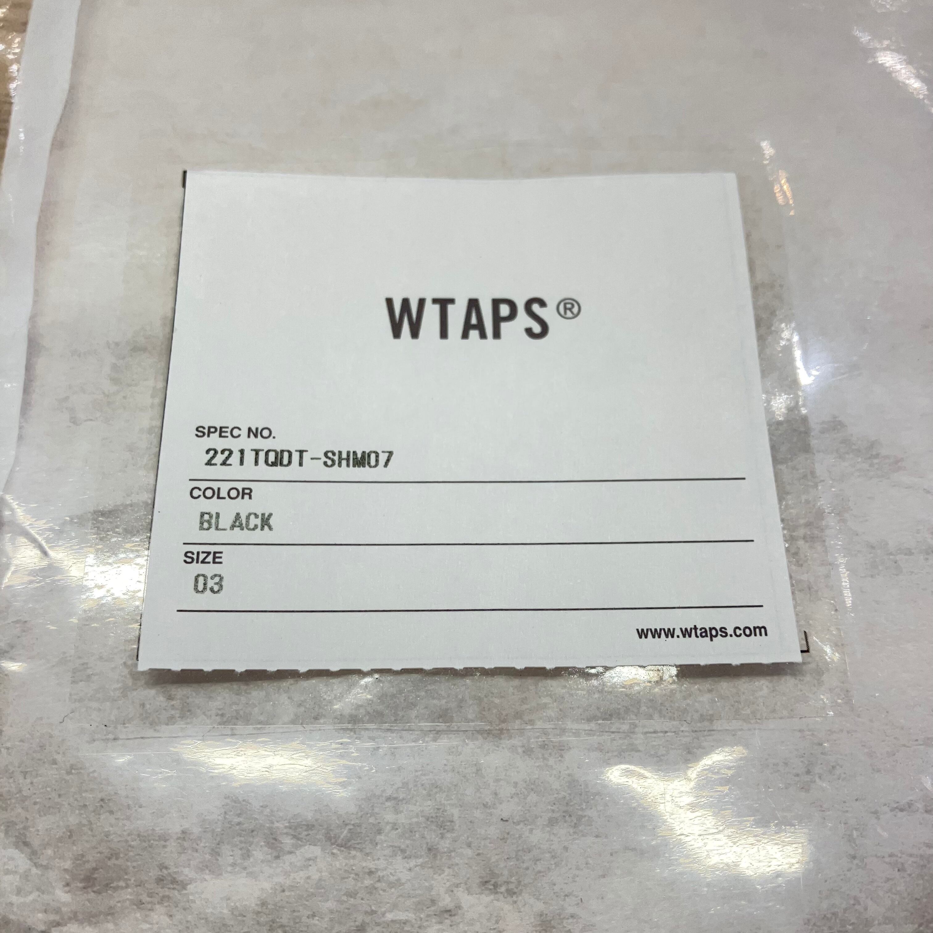 21AW WTAPS DECK /LS サイズ03 Lサイズ