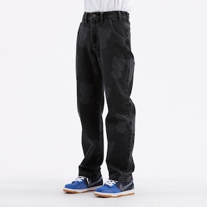 送料無料【HIPANDA ハイパンダ】メンズ デニムパンツ MEN'S DENIM PANTS / LIGHT BLUE・BLACK