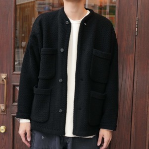 Olde H & Daughter(オールドエイチアンドドーター) 25AW "SLUB CASHMERE JK" -BLACK-