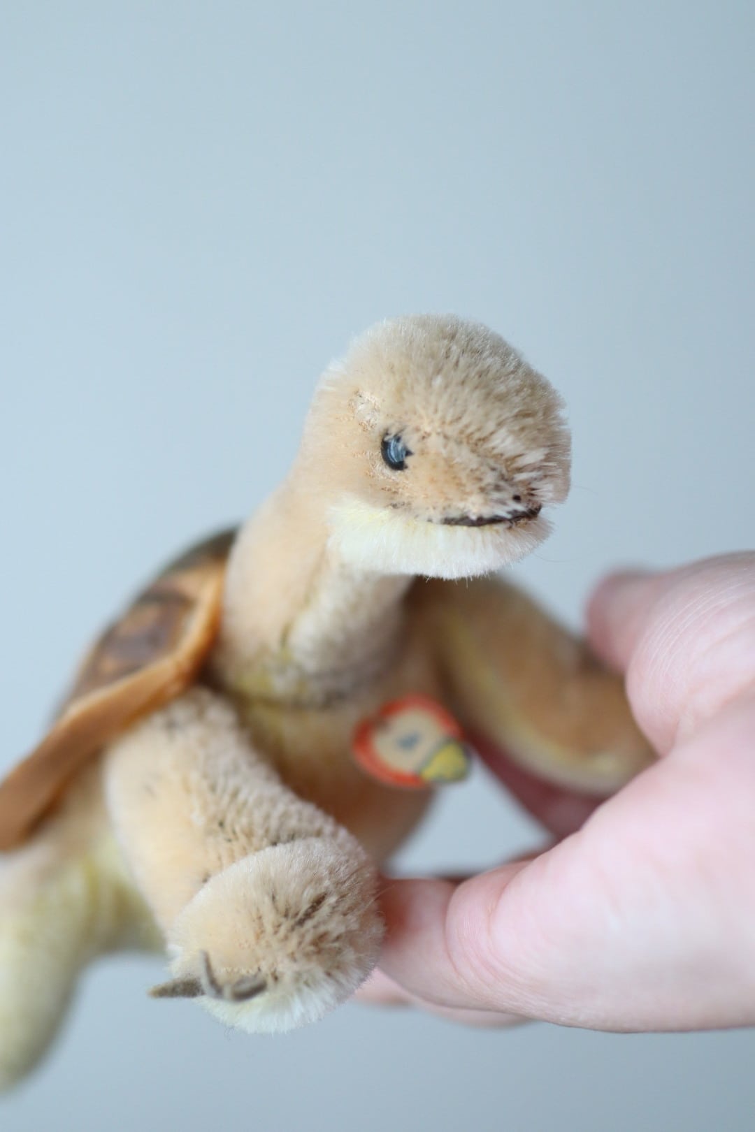 シュタイフ かめ Steiff Slo 14㎝ ヴィンテージ ぬいぐるみ シュタイフ かめ Steiff Slo 14㎝ ヴィンテージ ぬいぐるみ