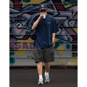 Retro print oversized t-shirt 0618