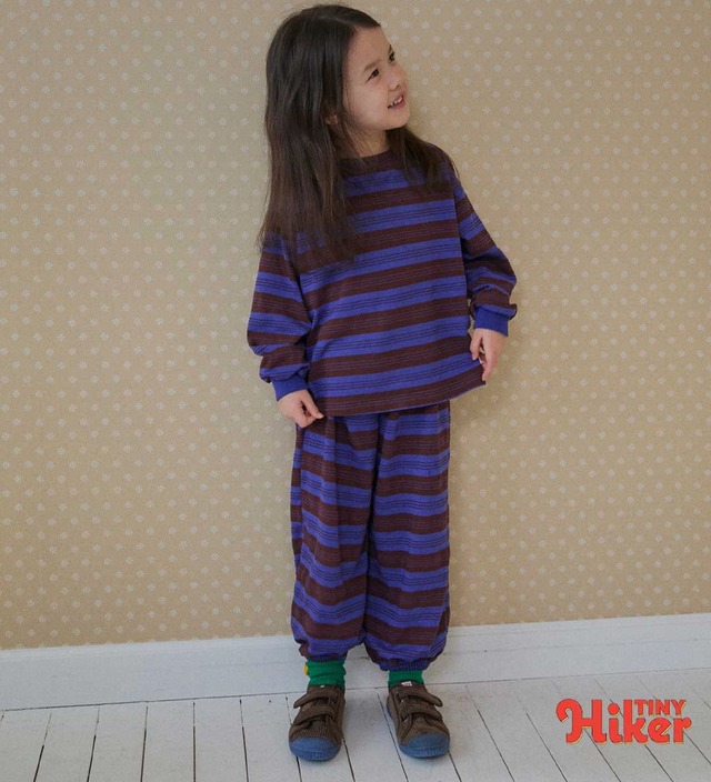 《送料無料》予約:オリバーマルチストライプT【TinyHiker】