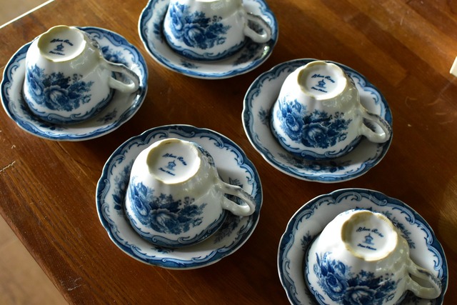 Trine FINE CHINA ティーセット5客セット（☆ 未使用品 HOYA CHINA 