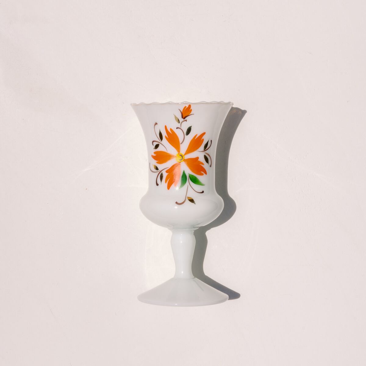 Hand-Painted Flower Vase