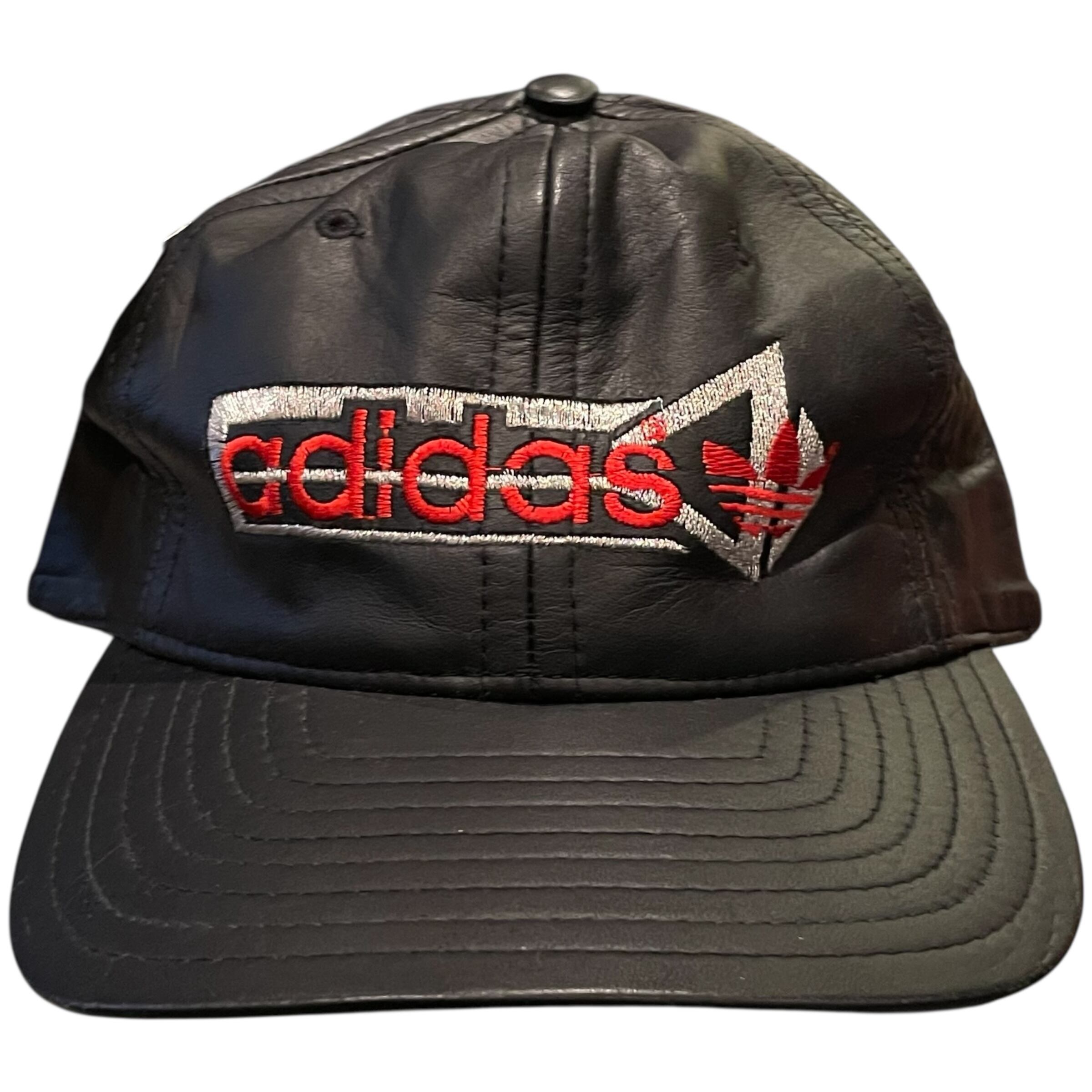 80~90s adidas leather cap