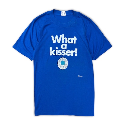 80s BREATH SAVERS  Tee  what a kisser ブレスケア　Tシャツ　ヴィンテージ　Y2K