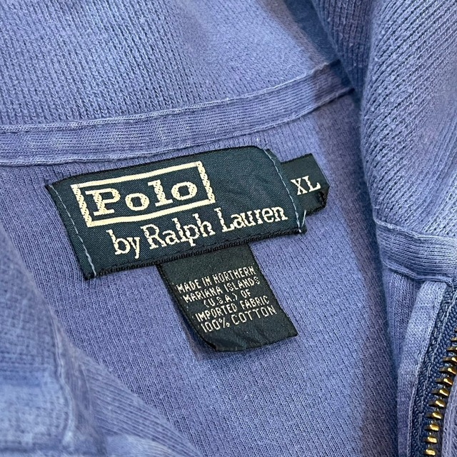 00s POLO Ralph Lauren Half Zip Sweat Made in USA | SPROUT ONLINE