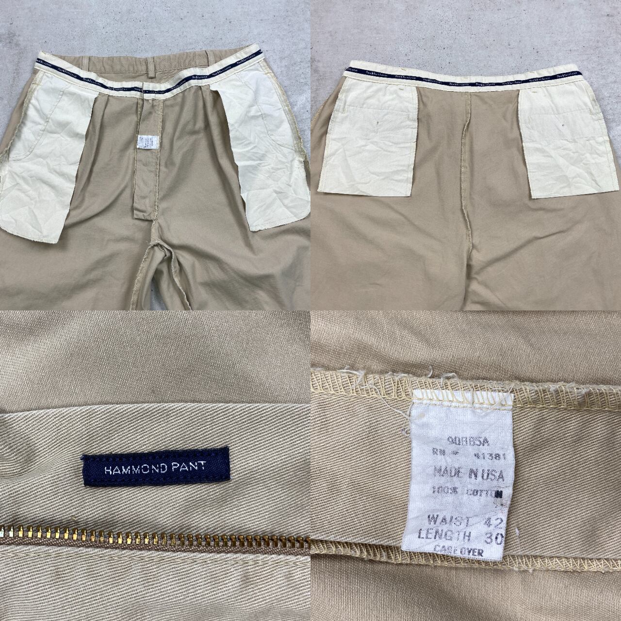 90年代 USA製 Polo Ralph Lauren ポロラルフローレン ワイドチノパンツ