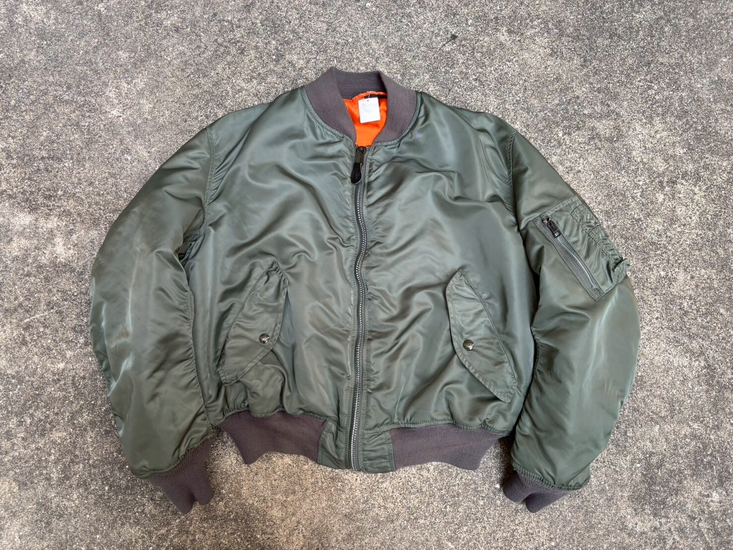 お得に購入 90s schott MA-1 フライトジャケット USA製 Lサイズ 【公式