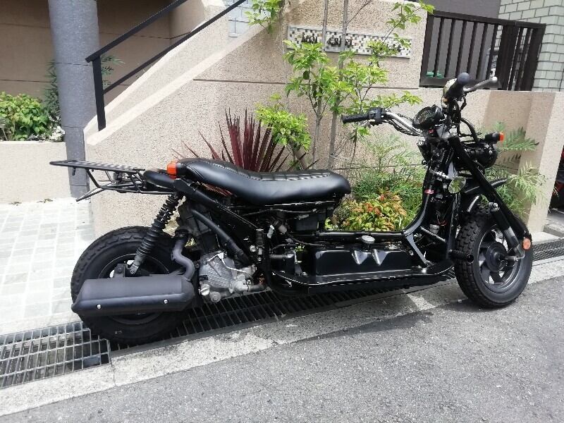 中古車 フュージョン ネイキッドカスタム ハンドブレーキ化 - 画像3