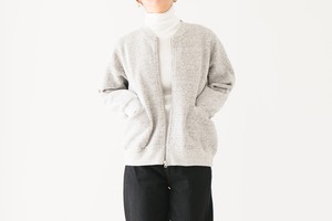 ORIGINAL FRENCH TERRY - ZIP CARDIGAN：裏微起毛 - ZIPカーディガン