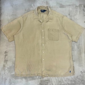 Polo Ralph Lauren “CALDWELL” Linen × Silk Shirt