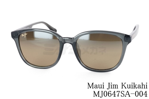 Maui Jim 偏光サングラス MJ0647SA-004 Kuikahi ウエリントン ガラスレンズ クイカヒ マウイジム 正規品