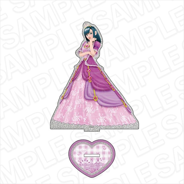 オシャレ魔女 ラブ and ベリー ラメアクリルフィギュア ベリー ラフィーネアメジスト ver.