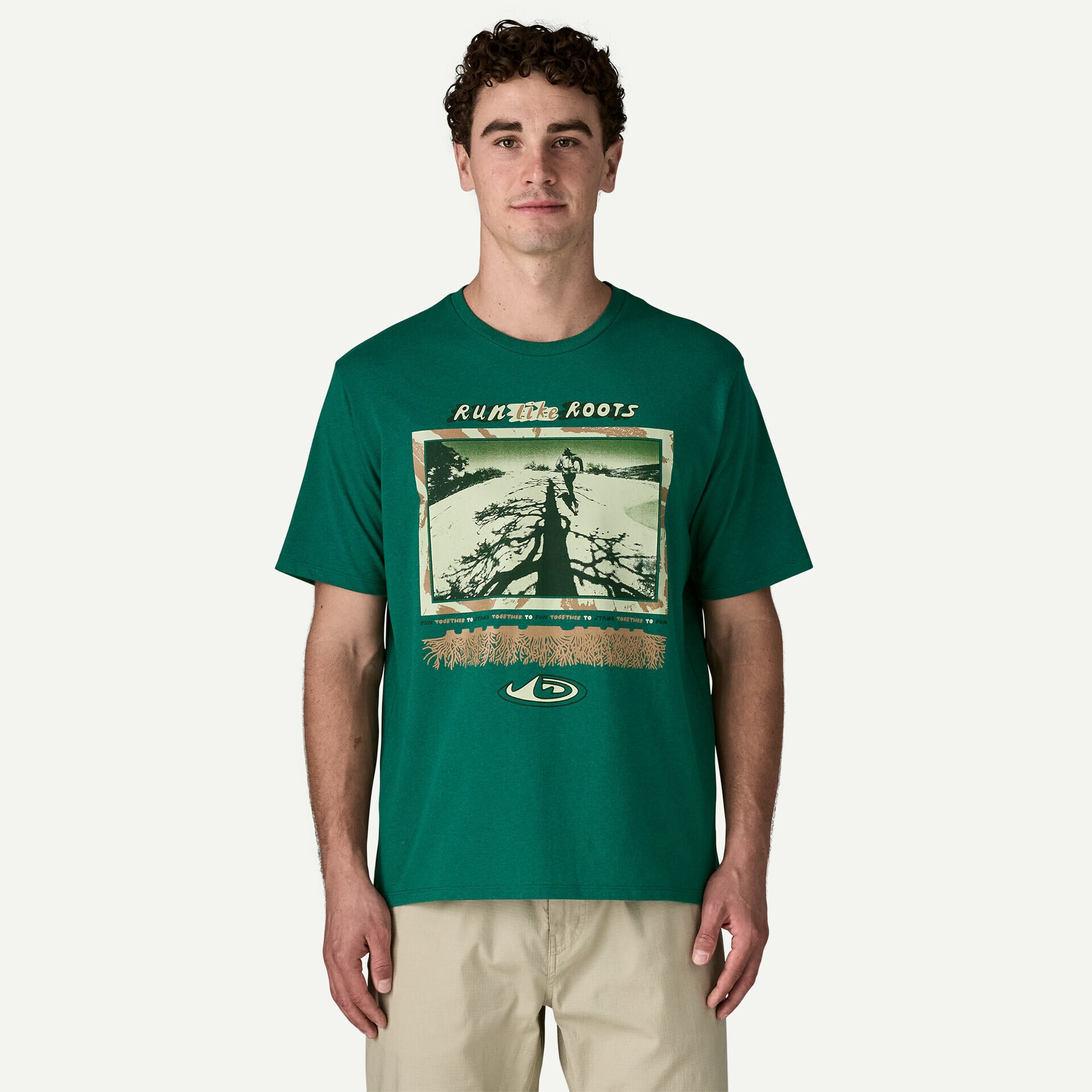 トップス charbon BACK LOGO DRY BIG T-SHIRTS charbon / EMBLEM DRY BIG T-SHIRTS（White） | 道がまっすぐ