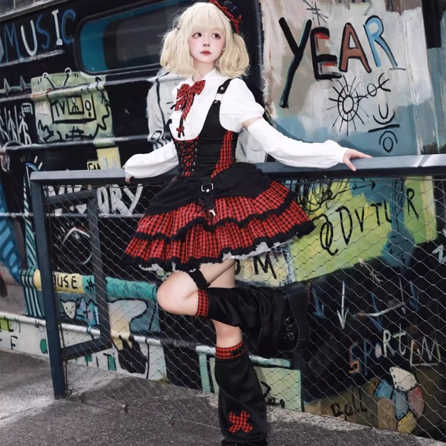 ハロウィン 即納 現品限り セットアップ アイドル ライブ ステージ衣装 コンカフェ衣装
